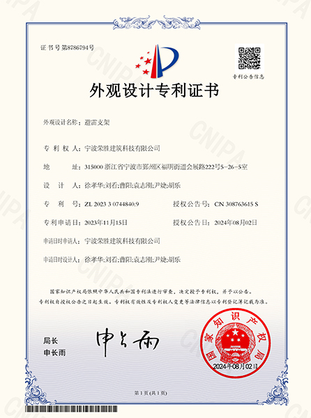 Product Patent Certificates