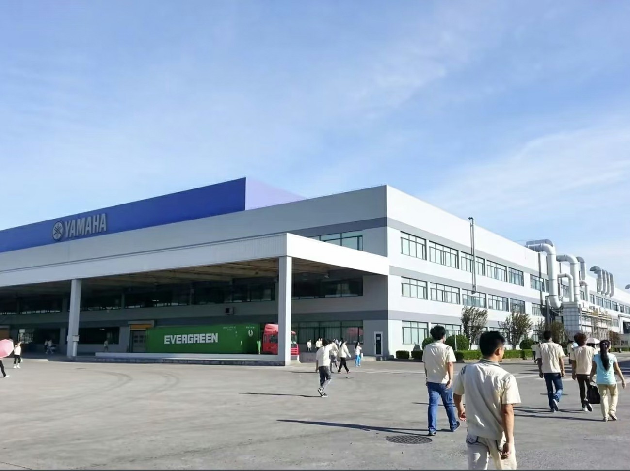 YAMAHA FACTORY in HANGZHOU, ZHEJIANG PROVINCE 