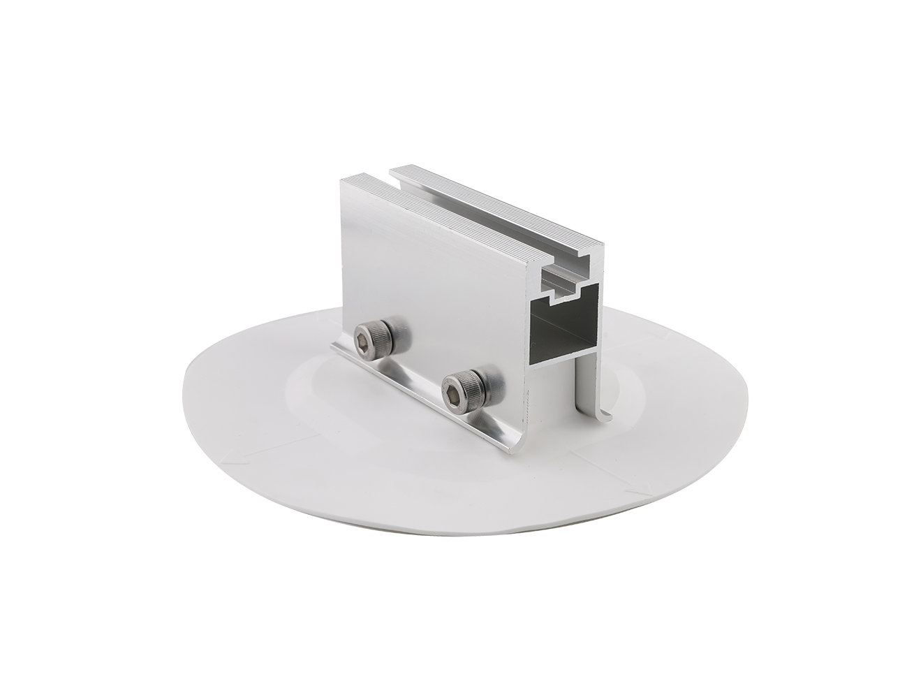 Built-in Guide Rail PV Mounting Base 