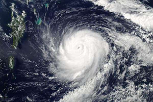Typhoon Bawei, the 9th typhoon of this year